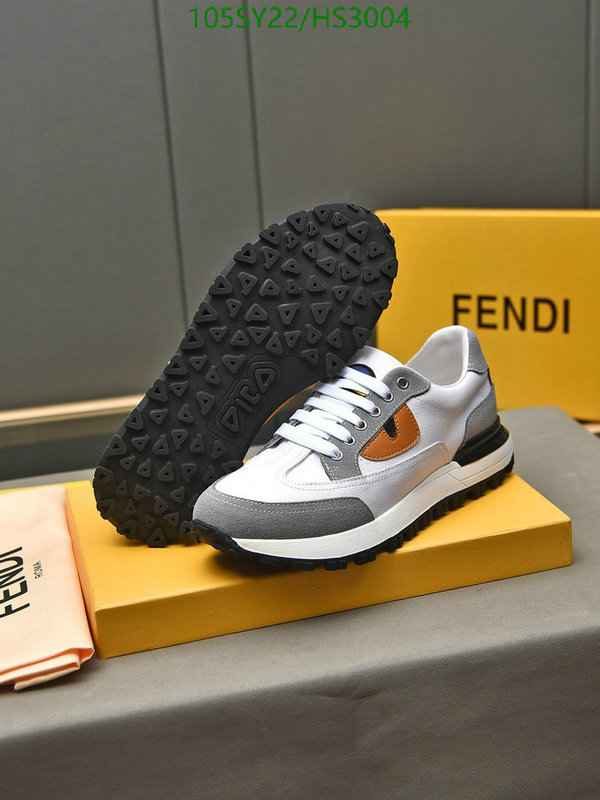 Men shoes-Fendi, Code: HS3004,$: 105USD