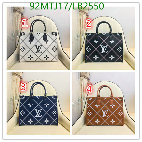 LV Bags-(4A)-Handbag Collection-,Code: LB2550,$: 92USD