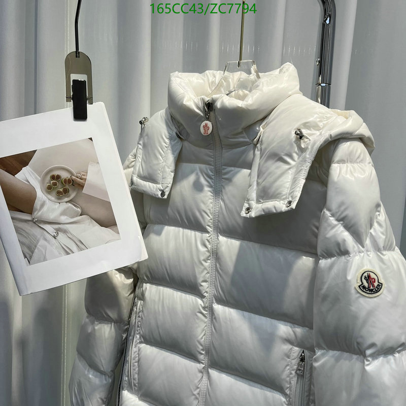 Down jacket Women-Moncler, Code: ZC7794,$: 165USD