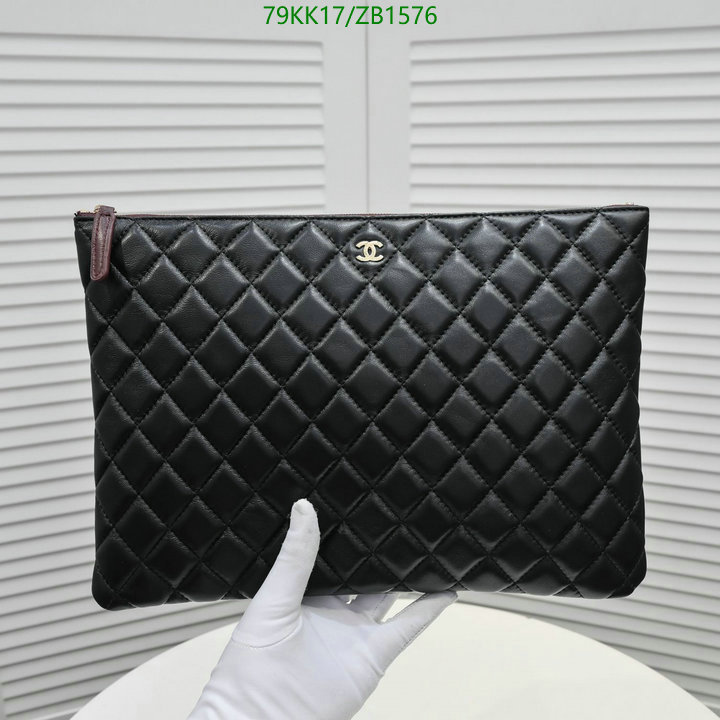 Chanel Bags ( 4A )-Clutch-,Code: ZB1576,$: 79USD