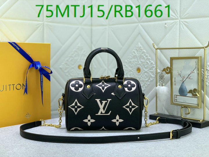 LV Bags-(4A)-Speedy-,Code: RB1661,$: 75USD