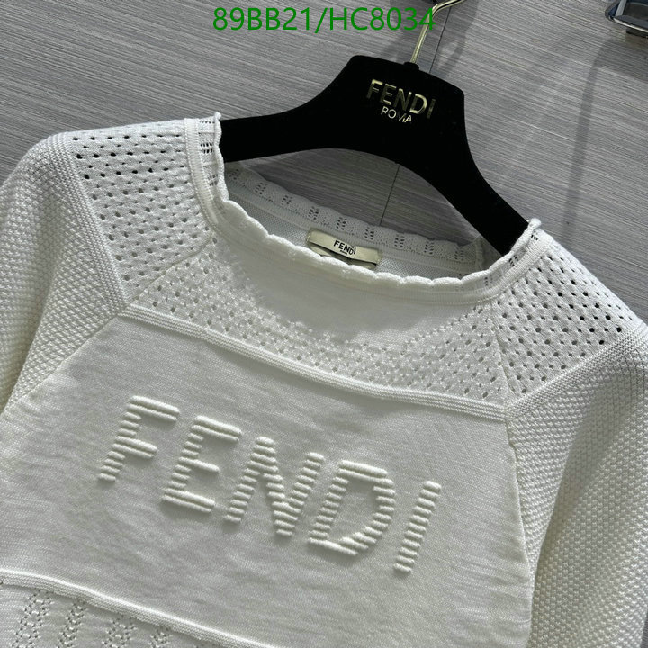 Clothing-Fendi, Code: HC8034,$: 89USD