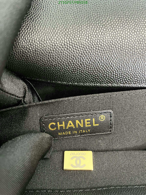 Chanel Bags -(Mirror)-Le Boy,Code: YB5558,$: 215USD