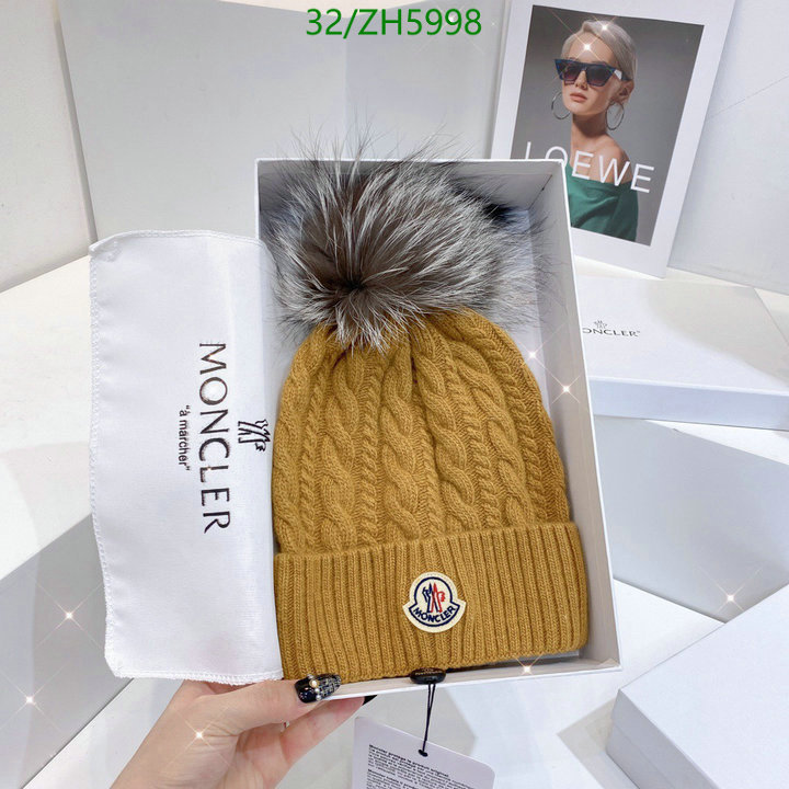 Cap -(Hat)-Moncler, Code: ZH5998,$: 32USD