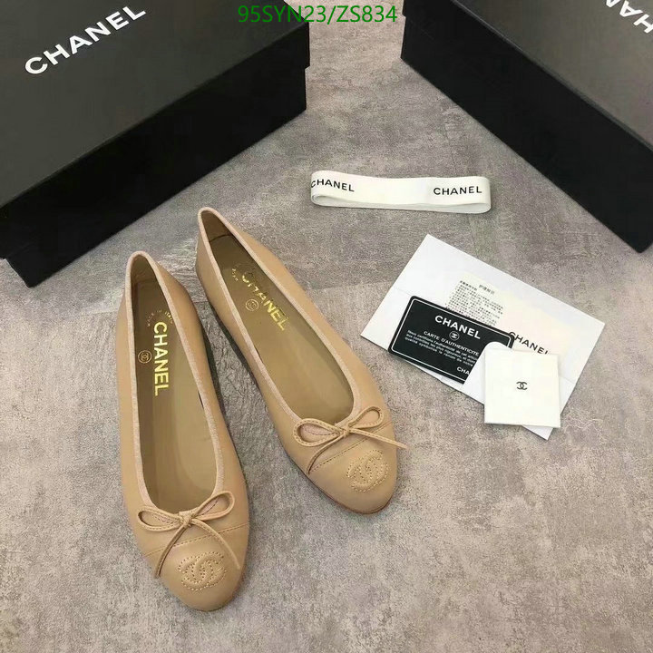 Chanel-Ballet Shoes,Code: ZS834,$: 95USD