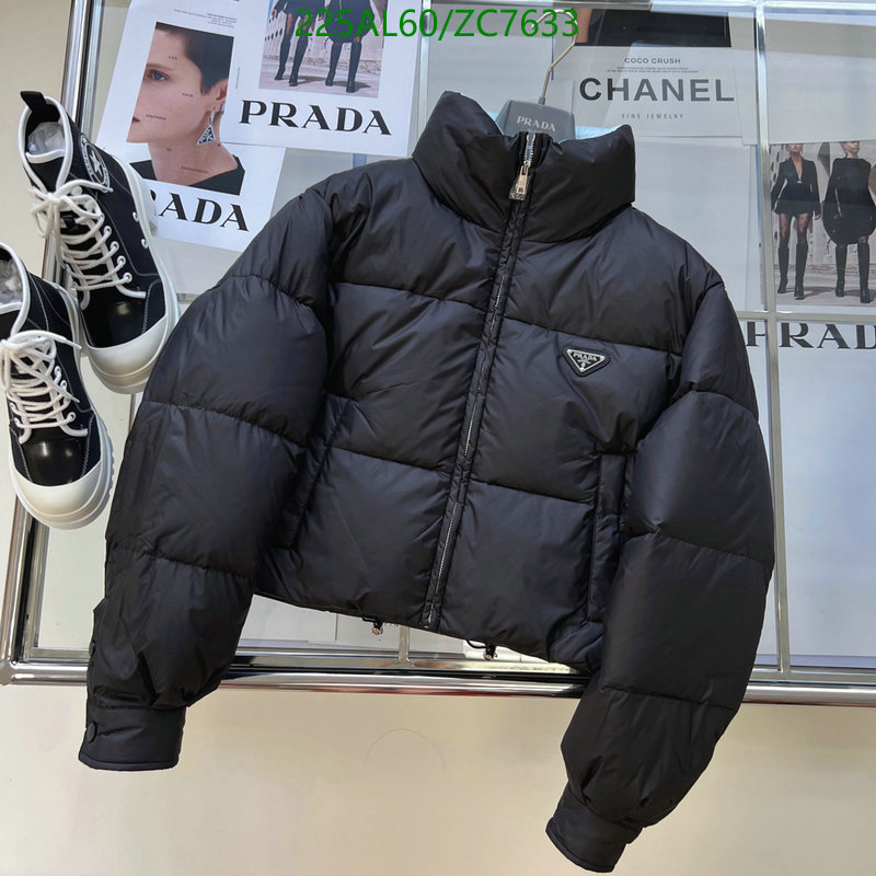 Down jacket Women-Prada, Code: ZC7633,$: 225USD