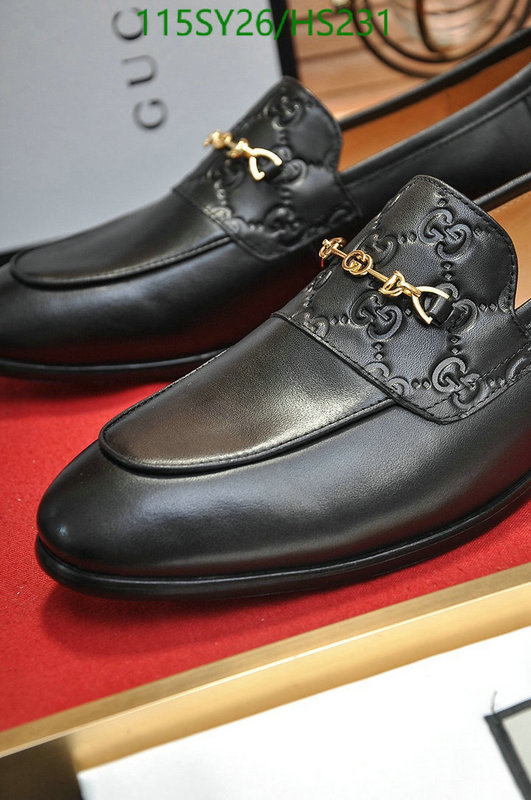 Men shoes-Gucci, Code: HS231,$: 115USD