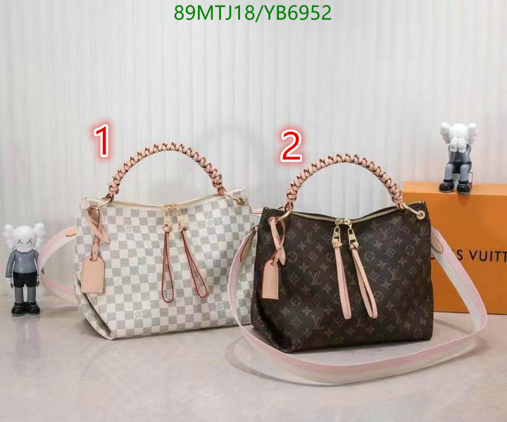 LV Bags-(4A)-Handbag Collection-,Code: YB6952,$: 89USD