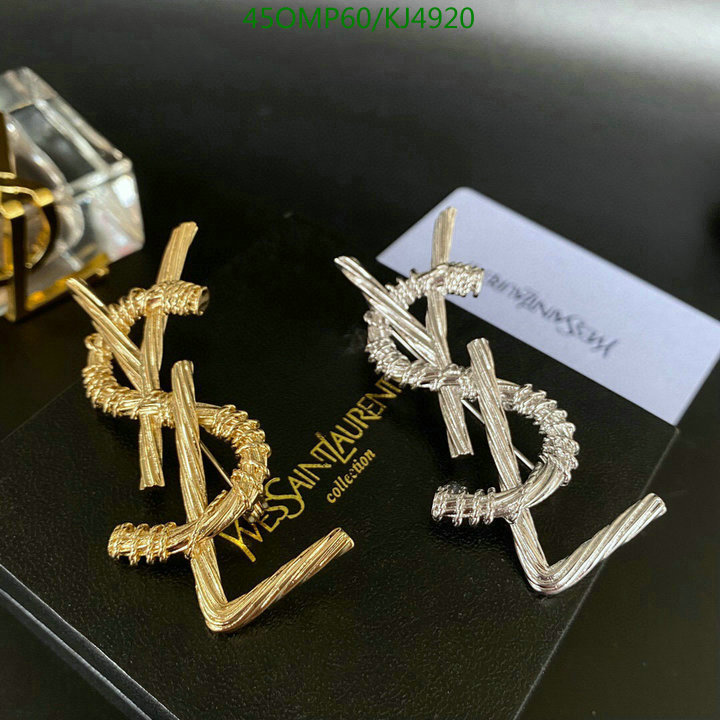 Jewelry-YSL, Code: KJ4920,$: 45USD