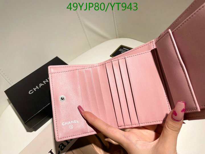 Chanel Bags ( 4A )-Wallet-,Code: YT943,$: 49USD