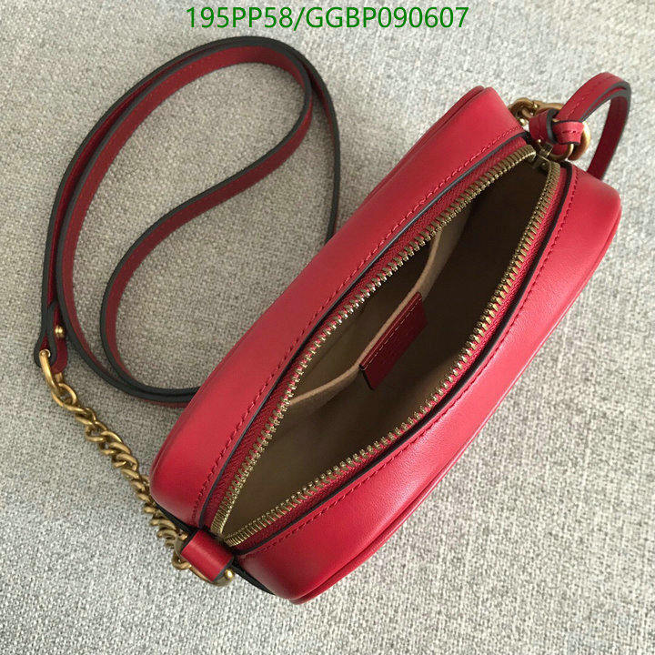 Gucci Bag-(Mirror)-Marmont,Code: GGBP090607,$: 195USD