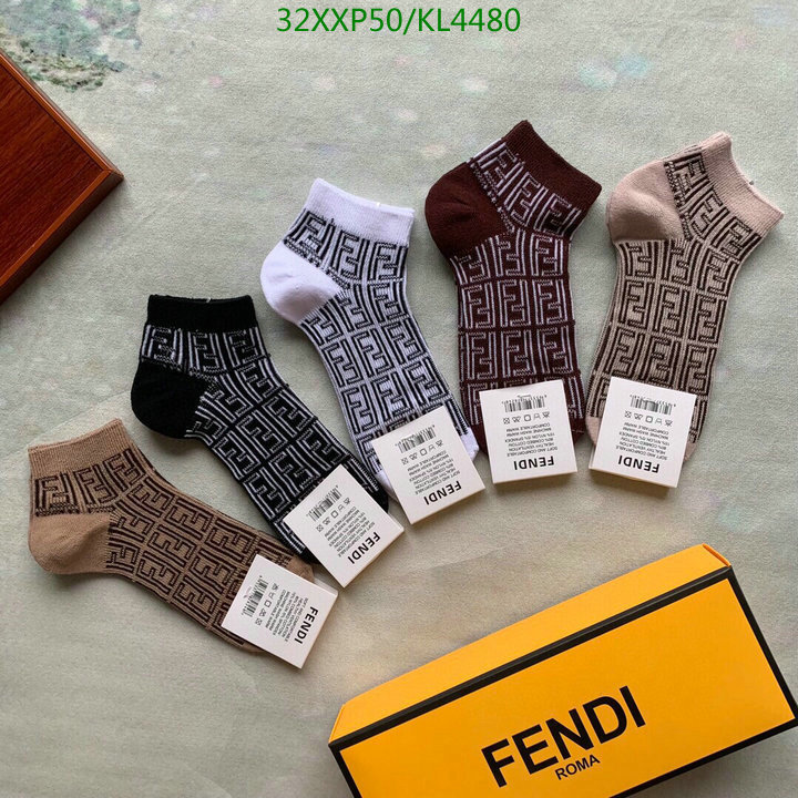 Sock-Fendi, Code: KL4480,$: 32USD