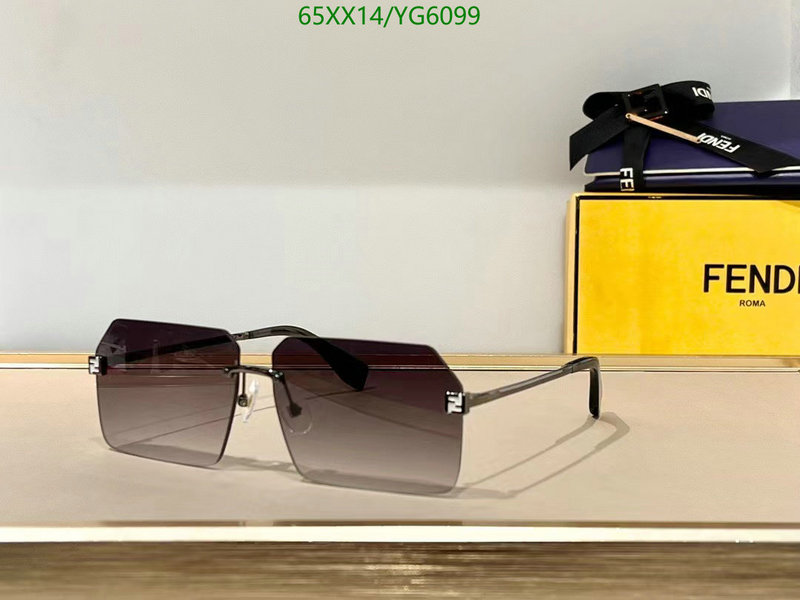 Glasses-Fendi, Code: YG6099,$: 65USD