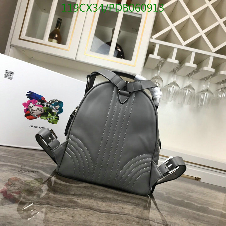 Prada Bag-(4A)-Backpack-,Code: PDB060913,$:119USD