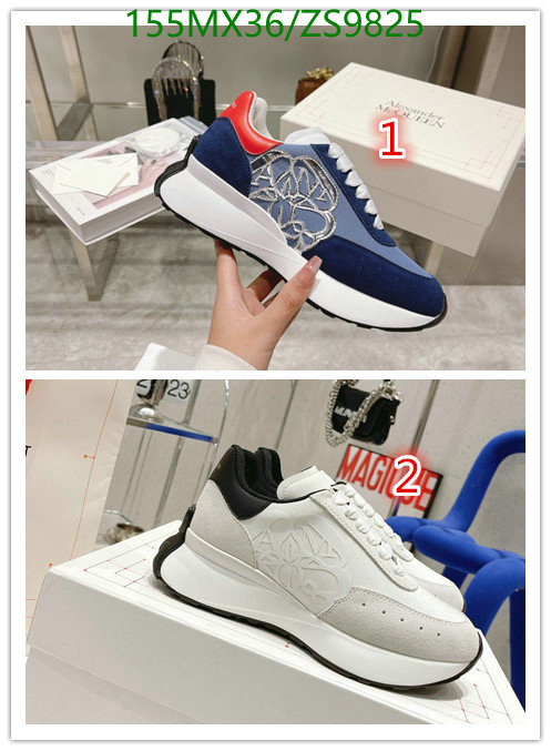 Men shoes-Alexander Mcqueen, Code: ZS9825,$: 155USD