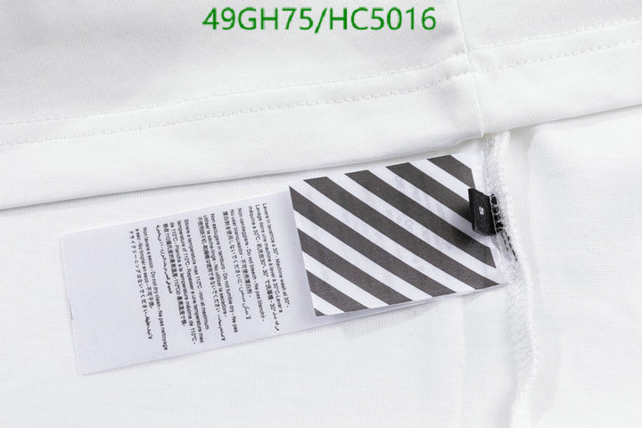 Clothing-Off-White, Code: HC5016,$: 49USD