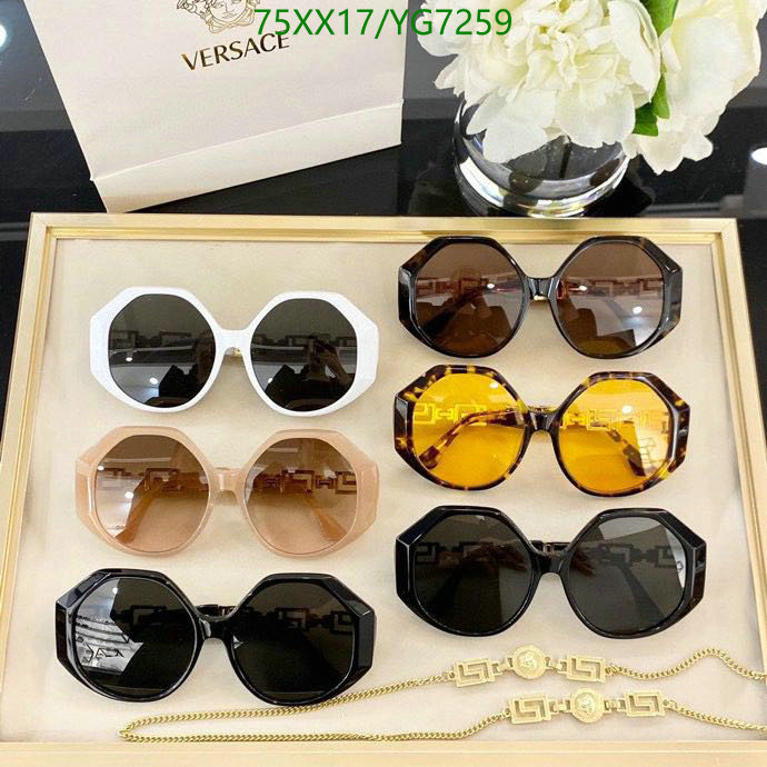 Glasses-Versace, Code: YG7259,$: 75USD