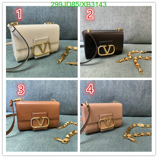 Valentino Bag-(Mirror)-Diagonal-,Code: XB3143,$: 299USD