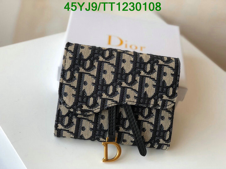 Dior Bags-(4A)-Wallet,Code: TT1230108,$: 45USD