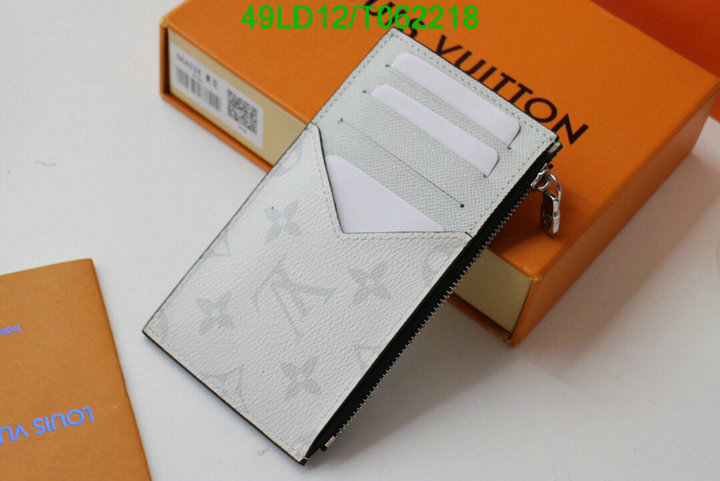 LV Bags-(Mirror)-Wallet-,Code: T062218,$: 49USD