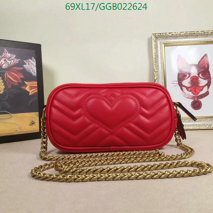 Gucci Bag-(4A)-Marmont,Code: GGB022624,$:69USD