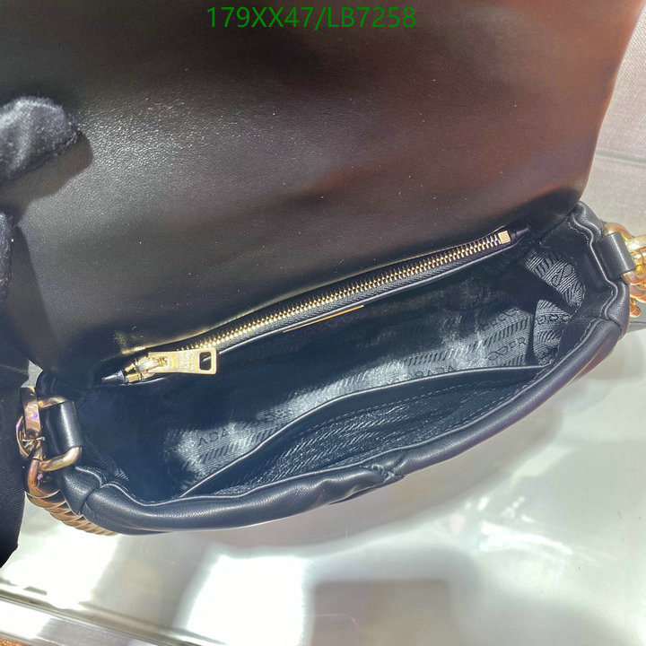 Prada Bag-(Mirror)-Diagonal-,Code: LB7258,$: 179USD