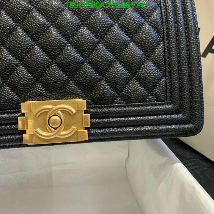 Chanel Bags -(Mirror)-Le Boy,Code: CCB061711,$: 189USD