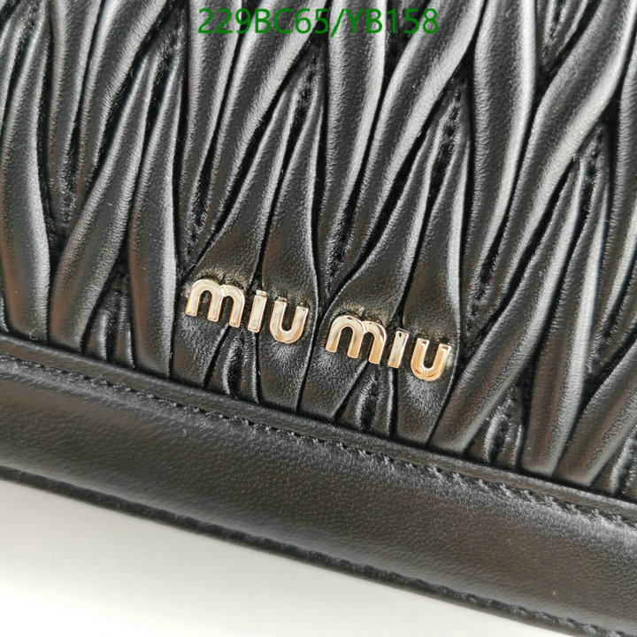 Miu Miu Bag-(Mirror)-Diagonal-,Code: YB158,$: 229USD