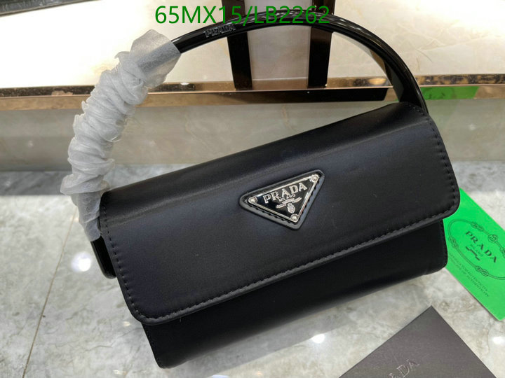 Prada Bag-(4A)-Diagonal-,Code: LB2262,$: 65USD