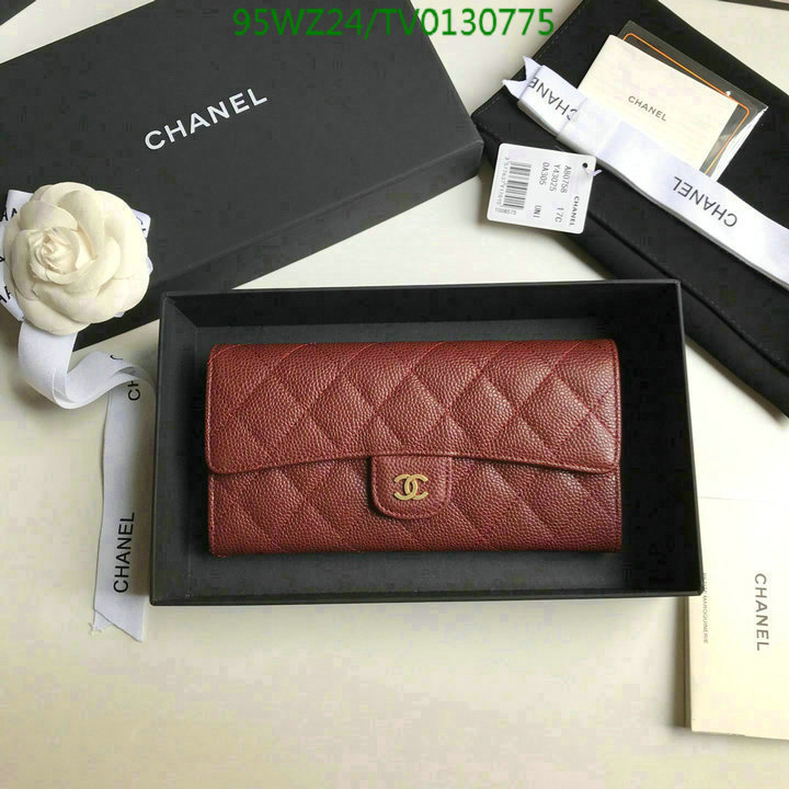Chanel Bags ( 4A )-Wallet-,Code: TV0130775,$: 95USD