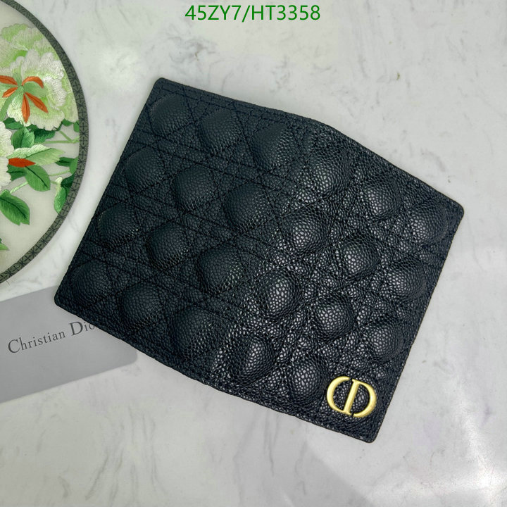 Dior Bags-(4A)-Wallet,Code: HT3358,$: 45USD