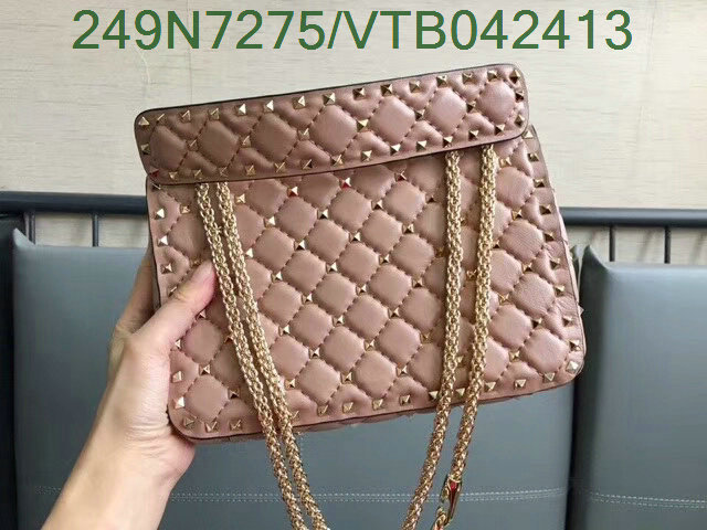 Valentino Bag-(Mirror)-Rockstud Spike,Code: VTB042413,$:249USD