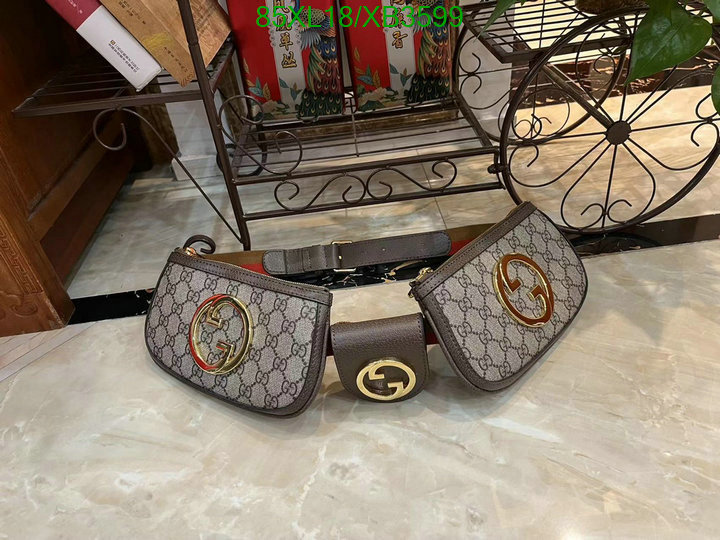 Gucci Bag-(4A)-Belt Bag-Chest Bag--,Code: XB3599,$: 85USD