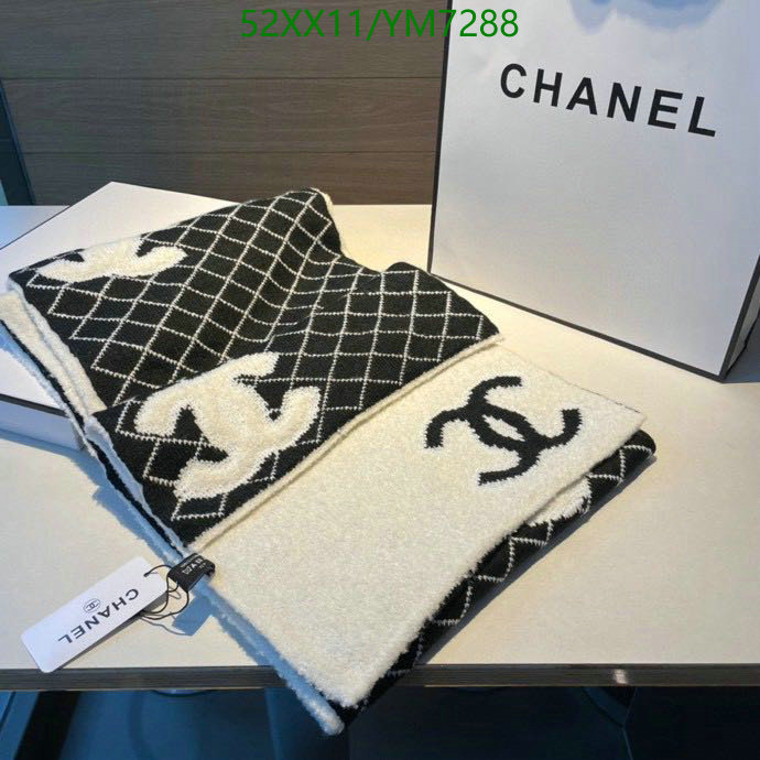 Scarf-Chanel, Code: YM7288,$: 52USD