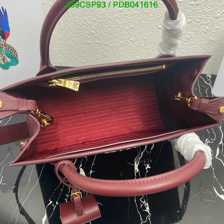 Prada Bag-(Mirror)-Handbag-,Code: PDB041616,$: 309USD