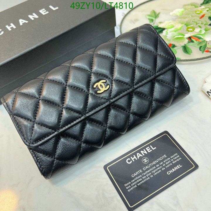 Chanel Bags ( 4A )-Wallet-,Code: LT4810,$: 49USD