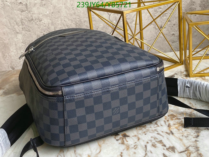 LV Bags-(Mirror)-Backpack-,Code: YB5721,$: 239USD