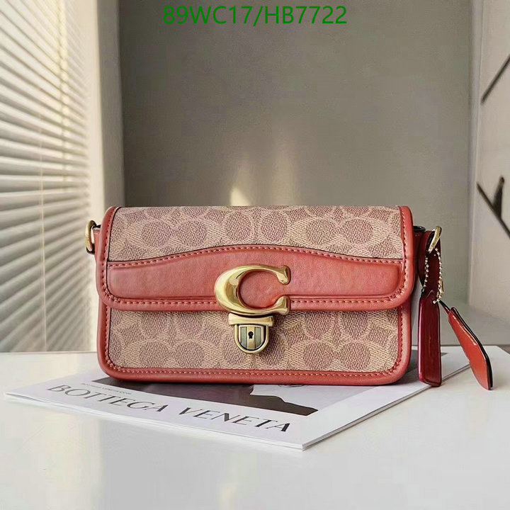 Coach Bag-(4A)-Diagonal-,Code: HB7722,$: 89USD