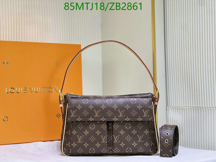 LV Bags-(4A)-Handbag Collection-,Code: ZB2861,$: 85USD