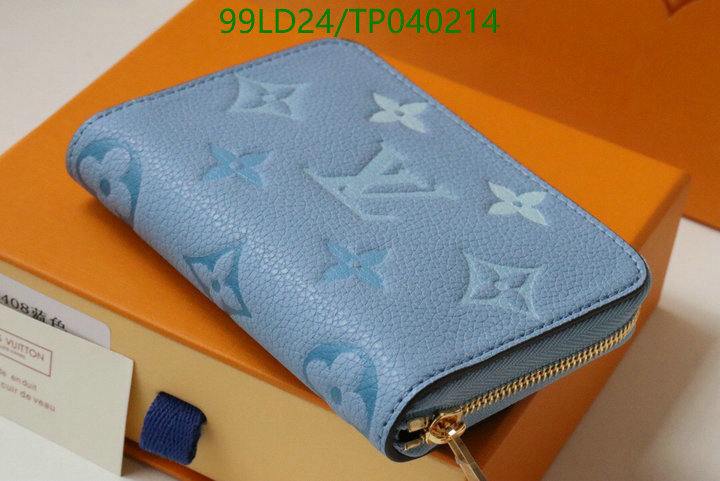 LV Bags-(Mirror)-Wallet-,Code: TP040214,