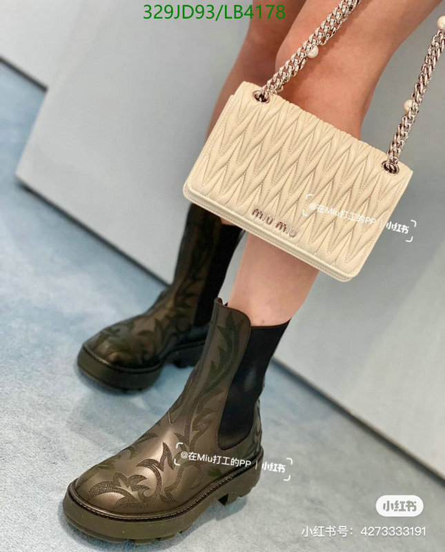 Miu Miu Bag-(Mirror)-Diagonal-,Code: LB4178,$: 329USD