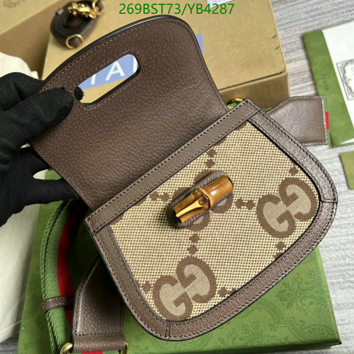 Gucci Bag-(Mirror)-Diana-Bamboo-,Code: YB4287,$: 269USD