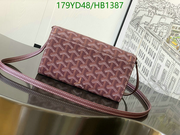 Goyard Bag-(Mirror)-Diagonal-,Code: HB1387,$: 179USD