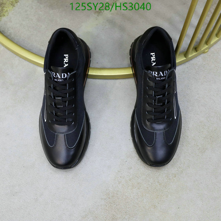 Men shoes-Prada, Code: HS3040,$: 125USD