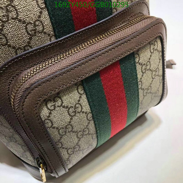Gucci Bag-(Mirror)-Backpack-,Code: GGB010295,