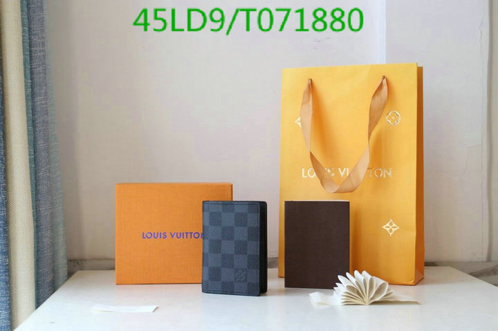 LV Bags-(Mirror)-Wallet-,Code: T071880,$: 45USD