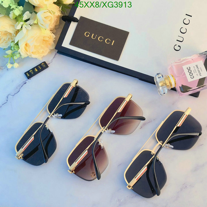 Glasses-Gucci, Code: XG3913,$: 45USD