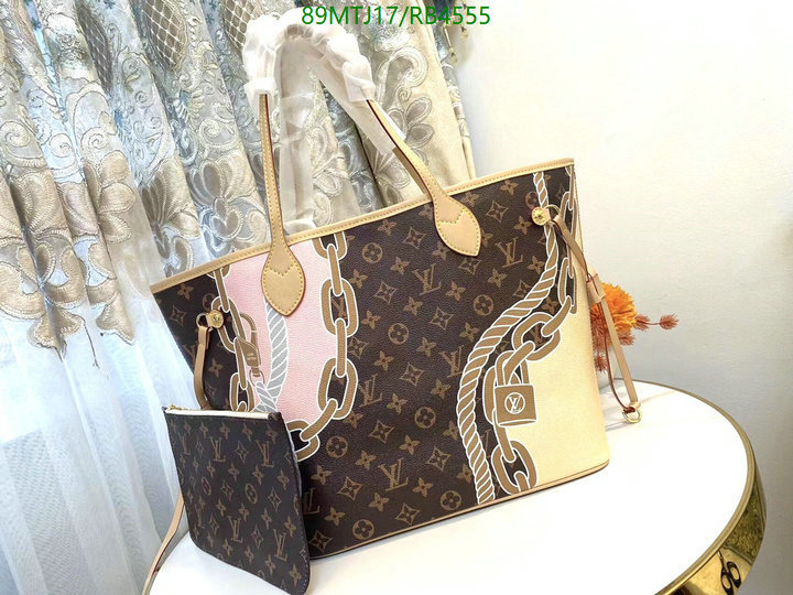 LV Bags-(4A)-Neverfull-,Code: RB4555,$: 89USD