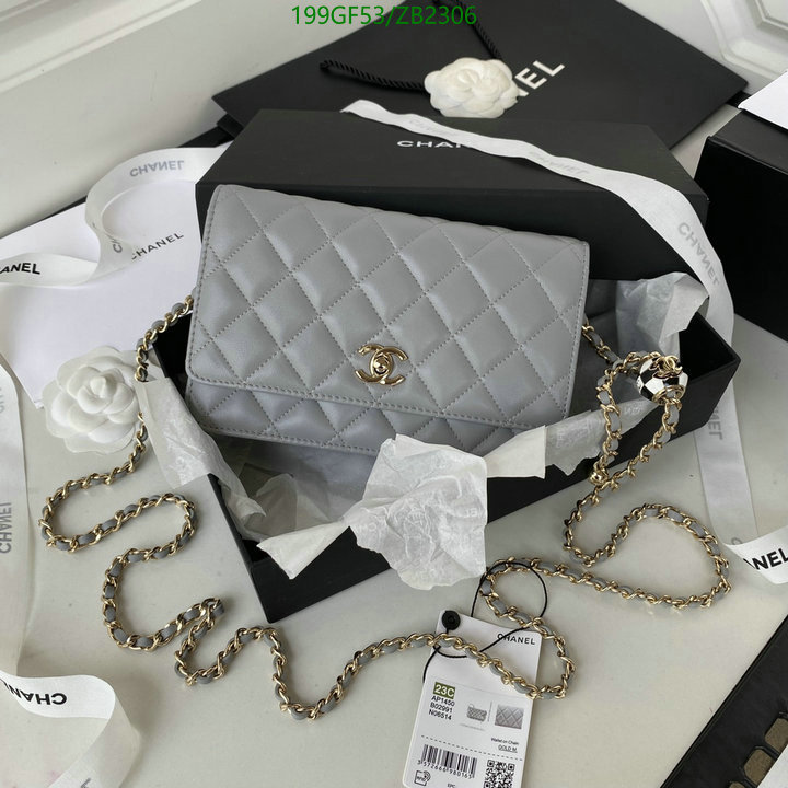 Chanel Bags -(Mirror)-Diagonal-,Code: ZB2306,$: 199USD