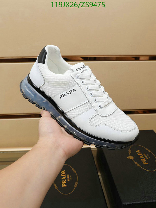 Men shoes-Prada, Code: ZS9475,$: 119USD